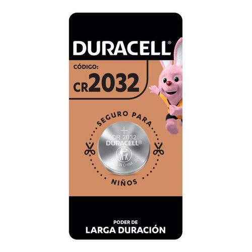 Pila CR2032 Duracell 3V Litio