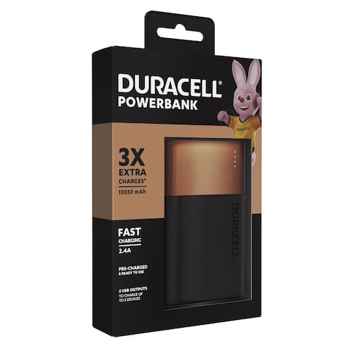 Power Bank Duracell 10050 Mah 3x 6571