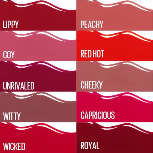 Labial Líquido Brillante, Maybelline Superstay Vinyl Ink Witty 40