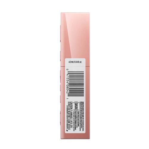 Labial Líquido Brillante Maybelline Superstay Vinyl Ink Nudes Captivated