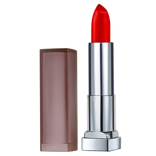Labial Matte Color Sensational Maybelline 690 Siren Scarlet