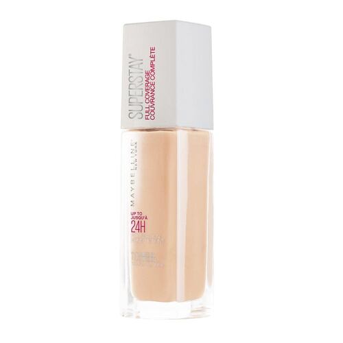 Base de maquillaje Líquida SperStay Full Coverage Natural Beige Active Wear  Maybelline 30 ml MAYBELLINE