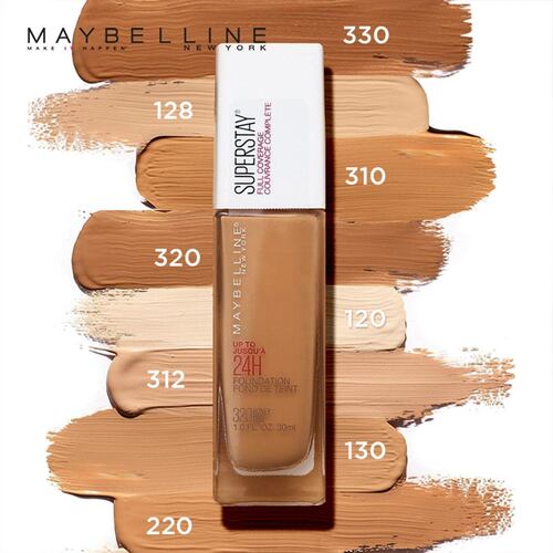 Base Superstay Maybelline Full Coverage 112 Natural Ivory