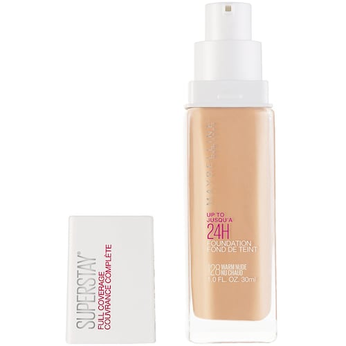 Base Maybelline Superstay Full Coverage 128 Warm Nude