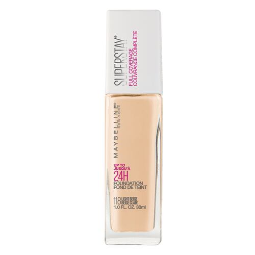 Base Superstay Full Coverage Foundation Maybelline - Blush Maquillaje