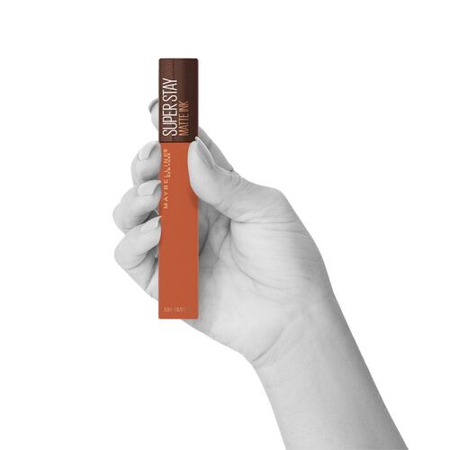 Labial Líquido Maybelline NY Super Stay 195 Caramel Collector 5ml