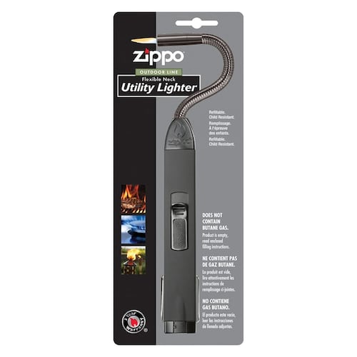 Encendedor zippo multiusos flexible negro