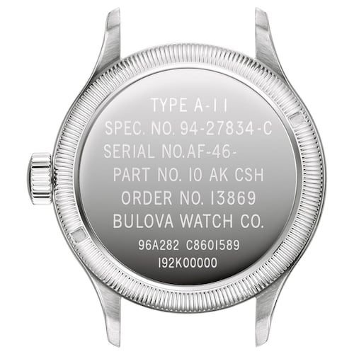 Reloj Bulova 96A282 Military caballero
