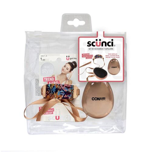 Set de Belleza Metálico Rose Gold Conair