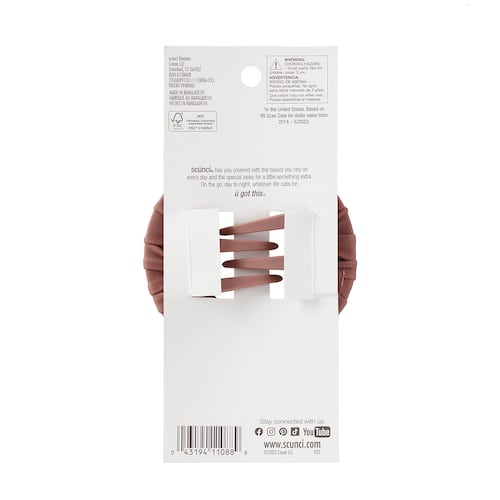 Broche Pop Clip Scunci 1 Pieza Conair