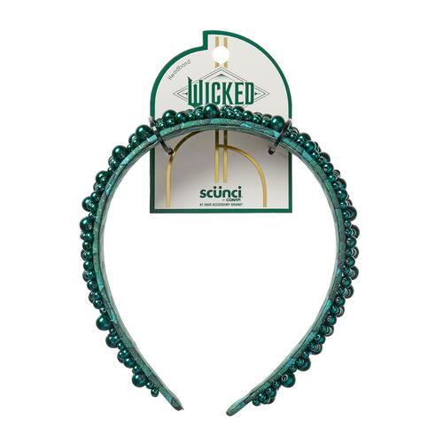 Diadema Perlas Elphaba Scunci