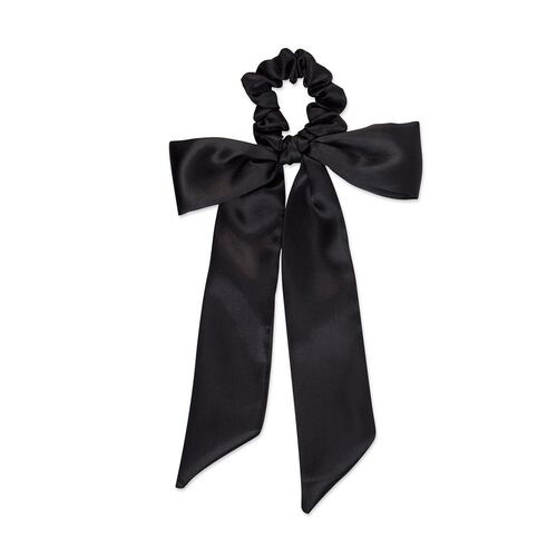 Scrunchie scarf negra 1 pza