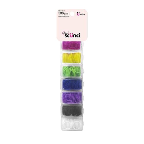 Mini Ligas Multicolores 500 piezas Sunci