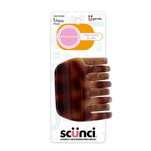 Pinza Grande Antiderrapante Scunci