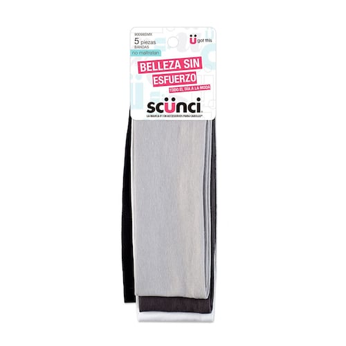 Bandas Elásticas Gruesas 5 piezas Scunci