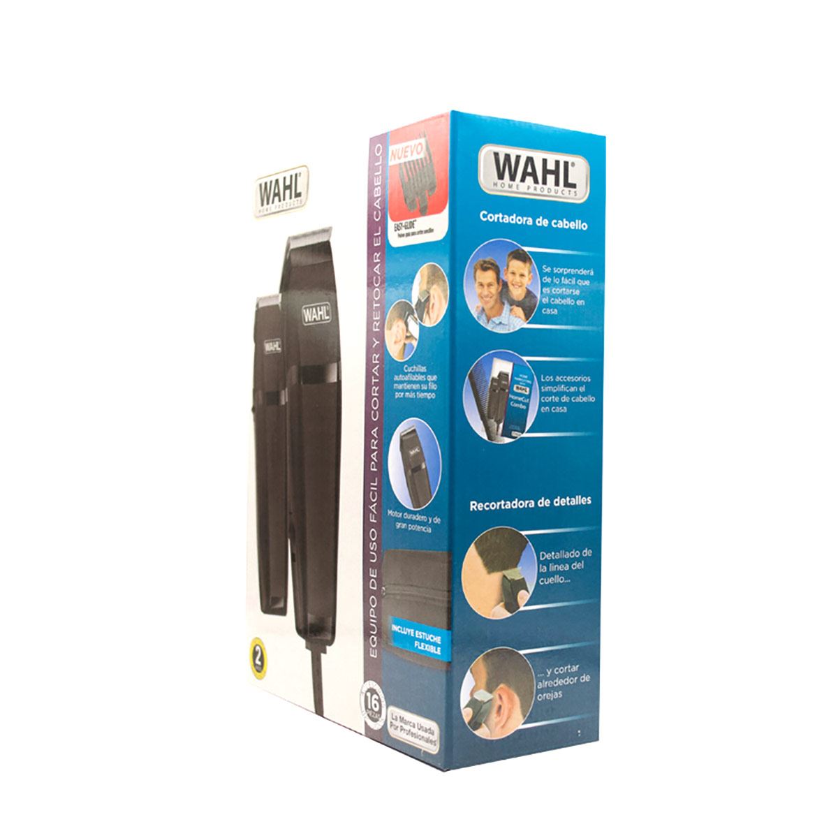 Combo Cortar Retocar Cabello Wahl