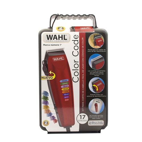 Juego Corte Cabello Rojo Wahl