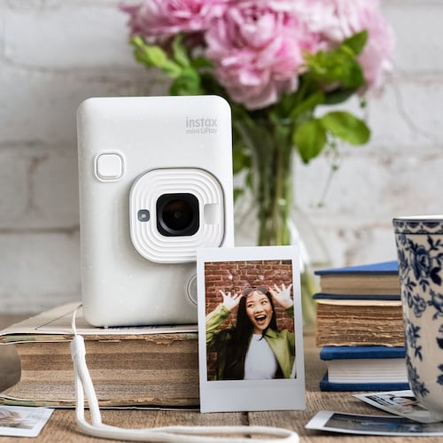 Cámara Fujifilm Instax Mini LiPlay Blanca
