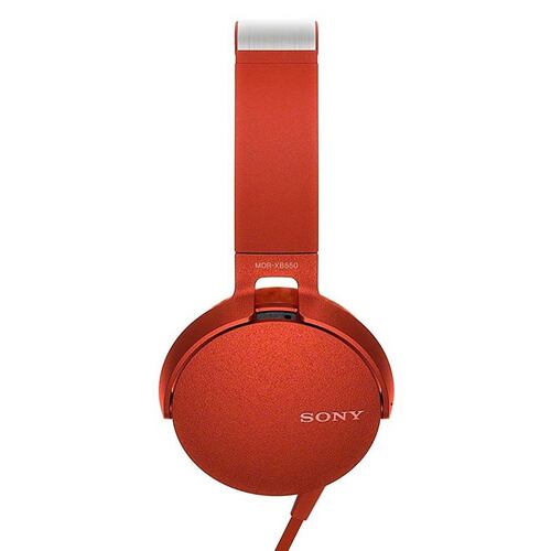 Audífonos Extra Basss MDRXB550A Rojo Sony