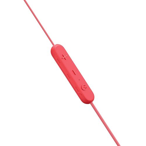 Audífonos Bluetooth Wi-C300 Rojo Sony