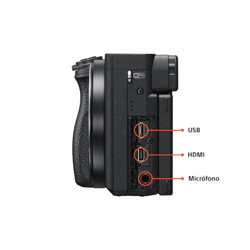 Cámara Sony A6400 Con 16-50 Mm Ii