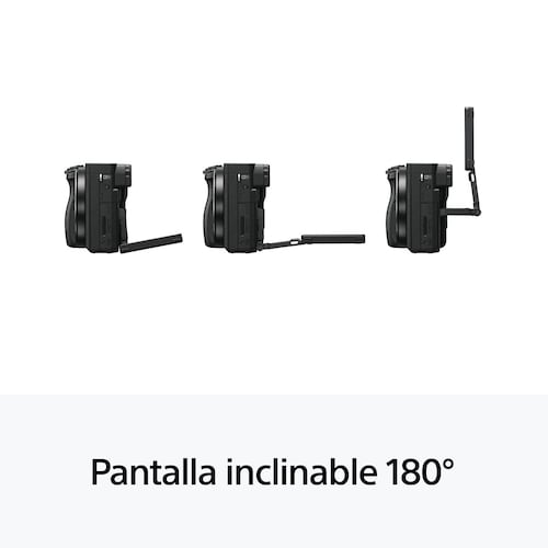 Cámara Sony A6400 Con 16-50 Mm Ii