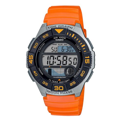Reloj Casio Naranja WS-1100H-4AVCF Para Caballero