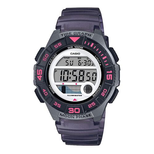 Reloj Casio Gris LWS-1100H-8AVCF Para Dama