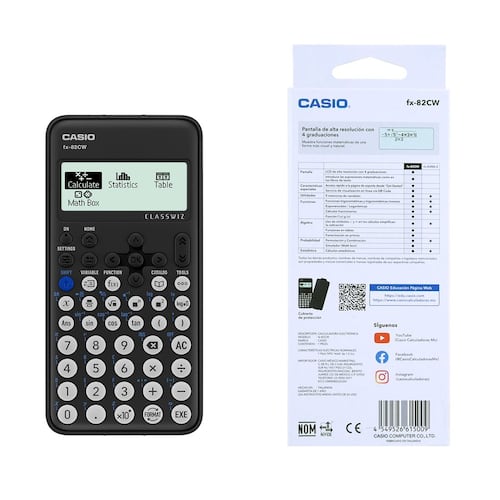 Calculadora Científica Casio FX-82CW