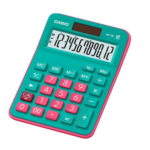Calculadora Verde Casio MX-12B-GNRD