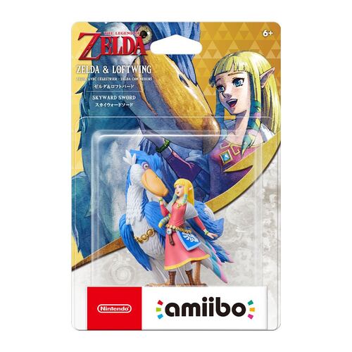 Figura Amiibo Zelda & Loftwing