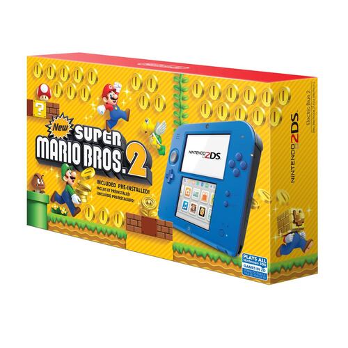 Consola 2DS Electric Blue New SMB2