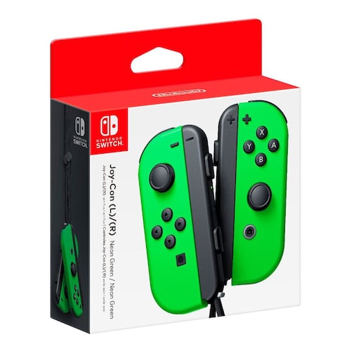 Control Nintendo Switch Joy-Con L R Verde Neón
