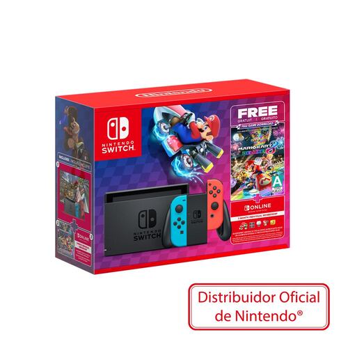 Consola Nintendo Switch Mario Kart  8 + 3 Meses Nintendo Online