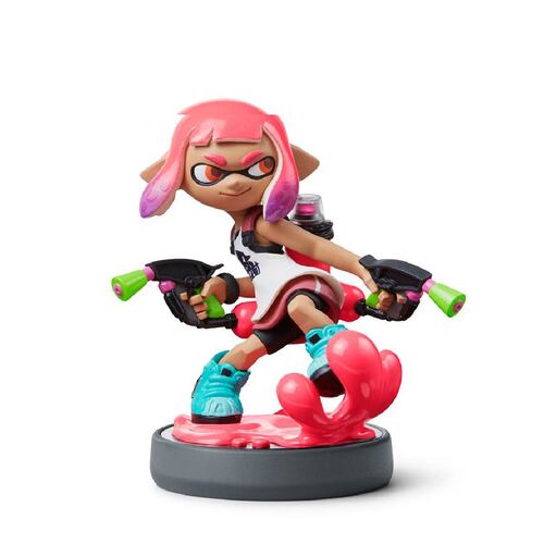 Figura Amiibo Inkling girl rosa