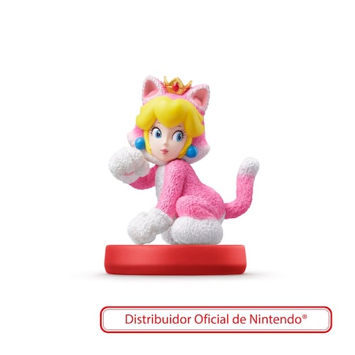 Figura Amiibo Cat Peach Super Mario