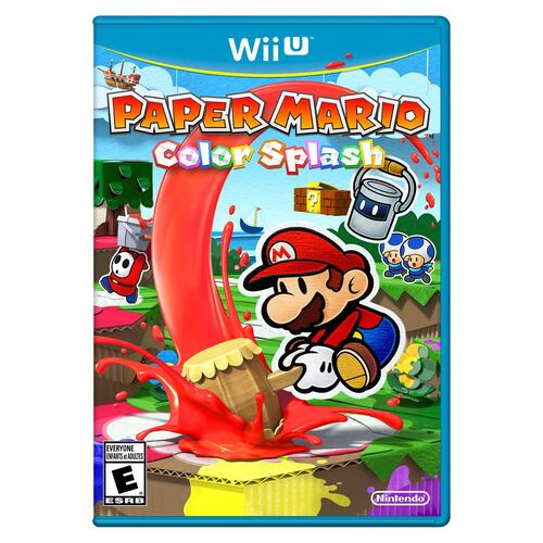 Wii U Paper Mario Color Splash