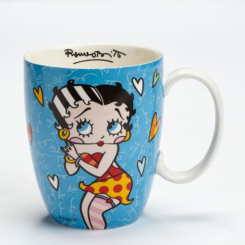 Betty Boop Blue Mug