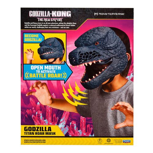 Máscara con Sonidos Godzilla X Kong Roleplay