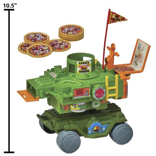 Vehículo Clásico Lanzador de Pizza Tortugas Ninja de los 80s