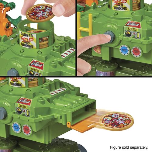 Vehículo Clásico Lanzador de Pizza Tortugas Ninja de los 80s