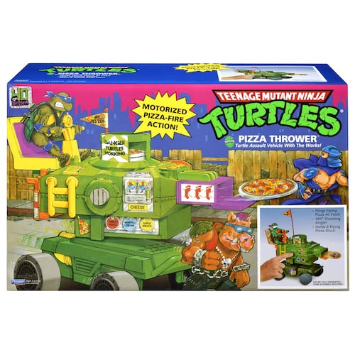 Vehículo Clásico Lanzador de Pizza Tortugas Ninja de los 80s