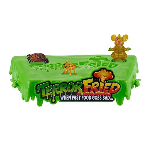 Set Terror Fried Hamburguesa 3 Figuras + Complementos ¡Colecciónalos todos!