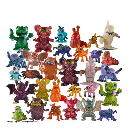 Set Terror Fried Hamburguesa 3 Figuras + Complementos ¡Colecciónalos todos!