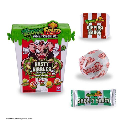 Set Terror Fried Nuggets 2 Figuras + Complementos ¡Colecciónalos todos!