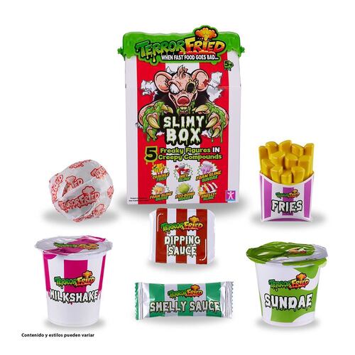 Set Terror Fried Combo 5 Figuras + Complementos ¡Colecciónalos todos!