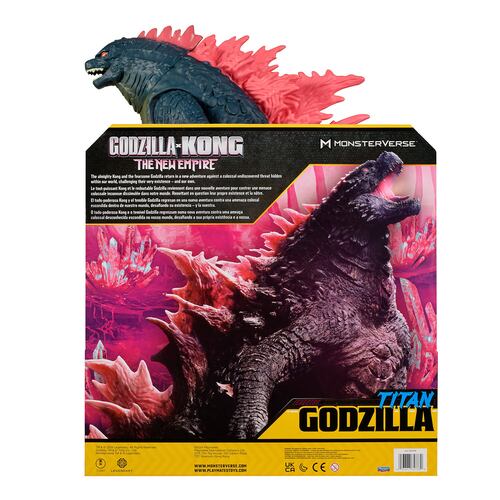 Figura de Acción Titan Godzilla Extragrande Godzilla x Kong: The New Empire