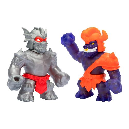 Set 2 Figuras Heroes de Goo Jit Zu ¡Colecciónalos Todos!