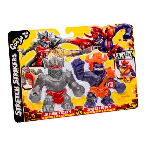Set 2 Figuras Heroes de Goo Jit Zu ¡Colecciónalos Todos!