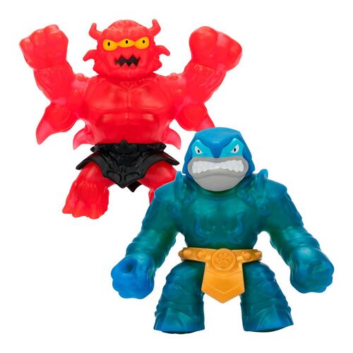 Set 2 Figuras Heroes de Goo Jit Zu ¡Colecciónalos Todos!